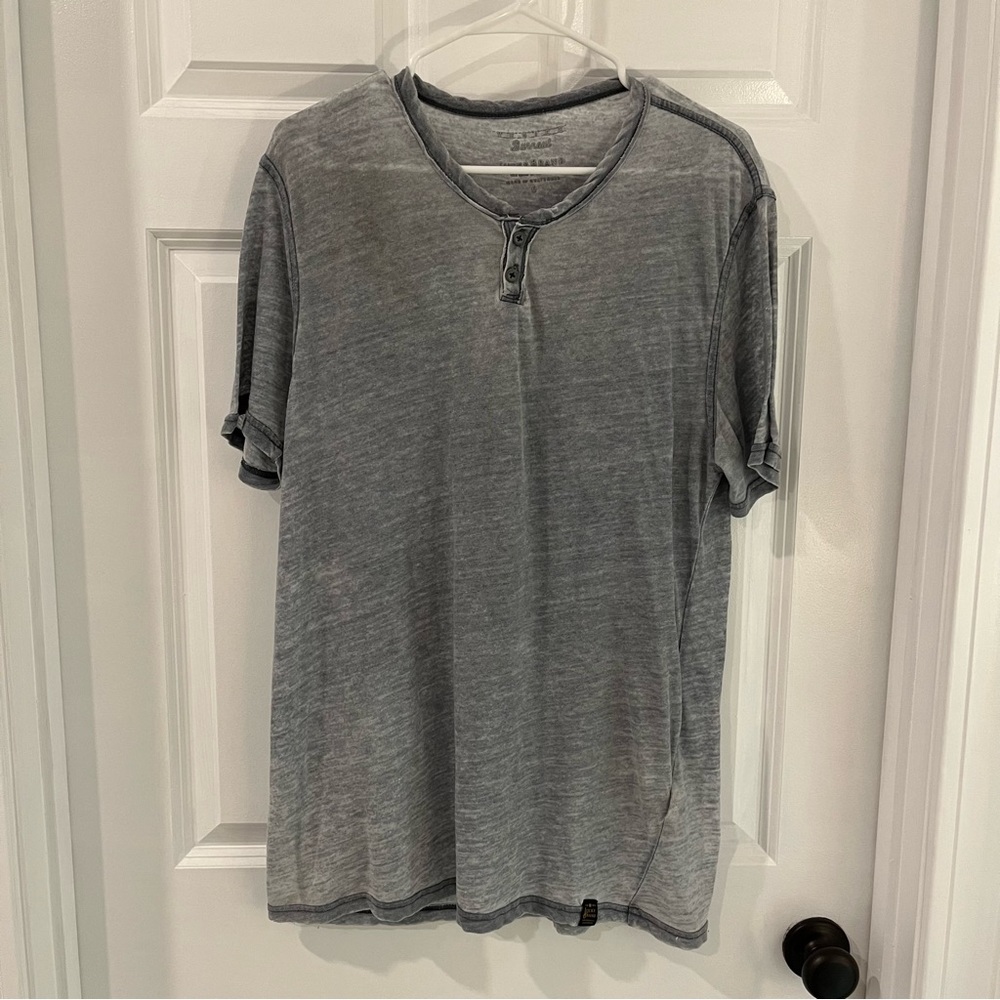 Lucky Brand Men's Notch Neck Tee